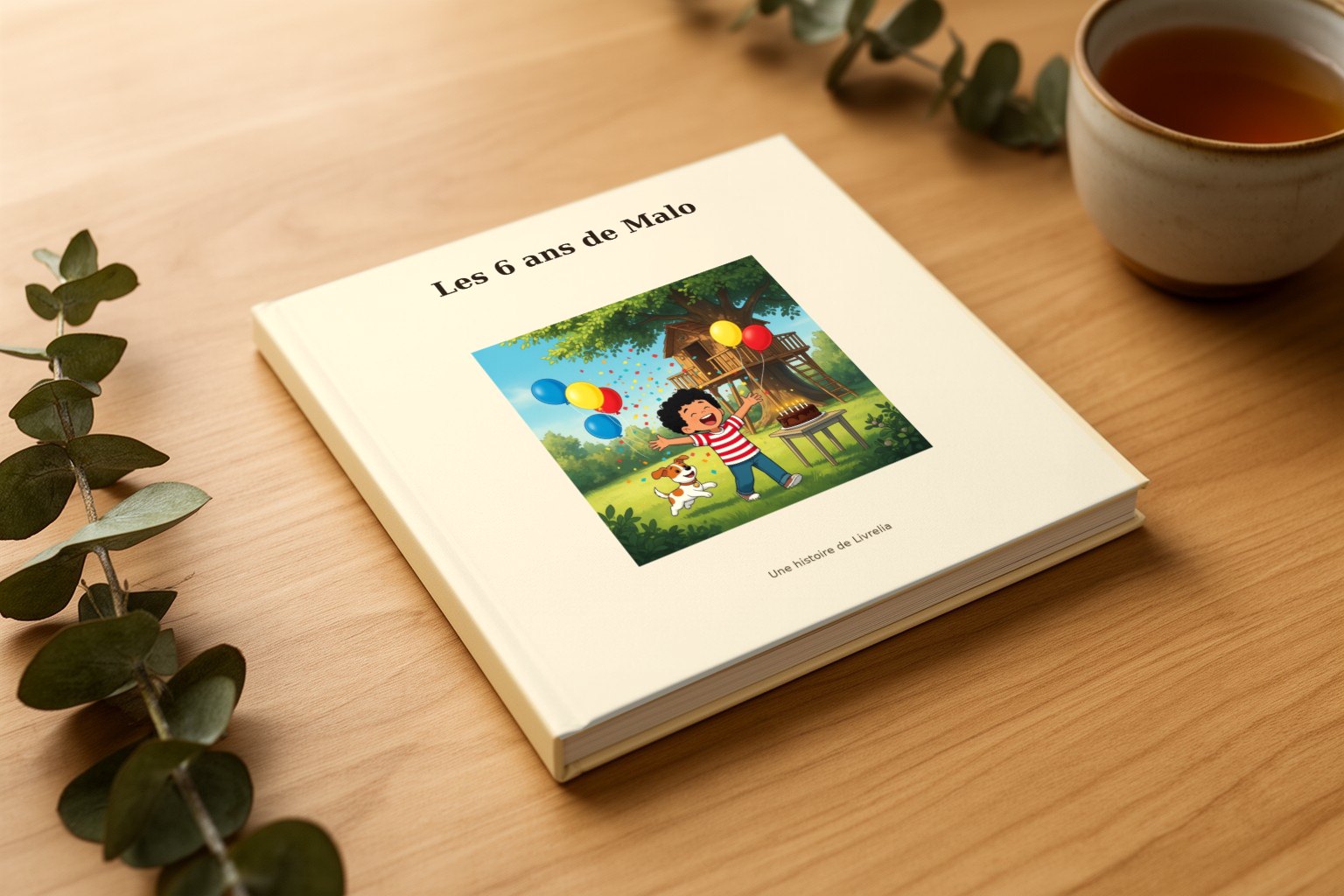 Le livre « Les 6 ans de Malo », relié